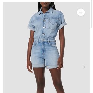 Hudson Jeans Light Blue Denim Romper